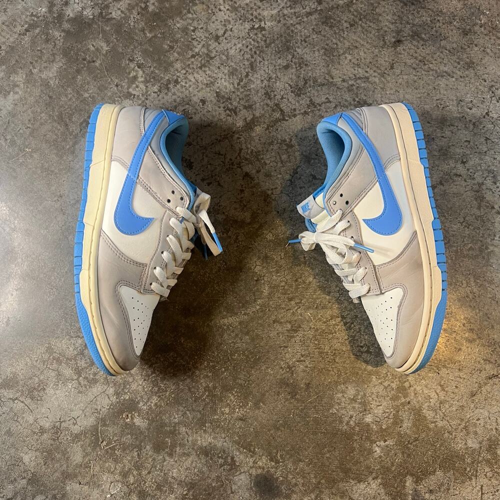 Nike Dunk Low Athletic Department University Blue Men’s 8.5 Grey Streetwear